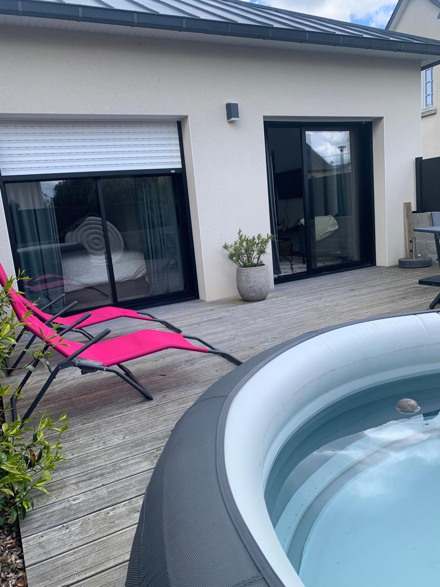 Le Refuge De La Baie Villa Beaussais Sur Mer Exterior photo